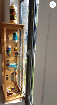 Mid-century pattern Vetrata 16 items /  by Aldo Londi / Bitossi