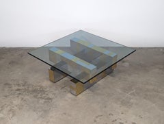 Mid Century Paul Evans "Cityscape" Coffee Table by Directional, c1970s