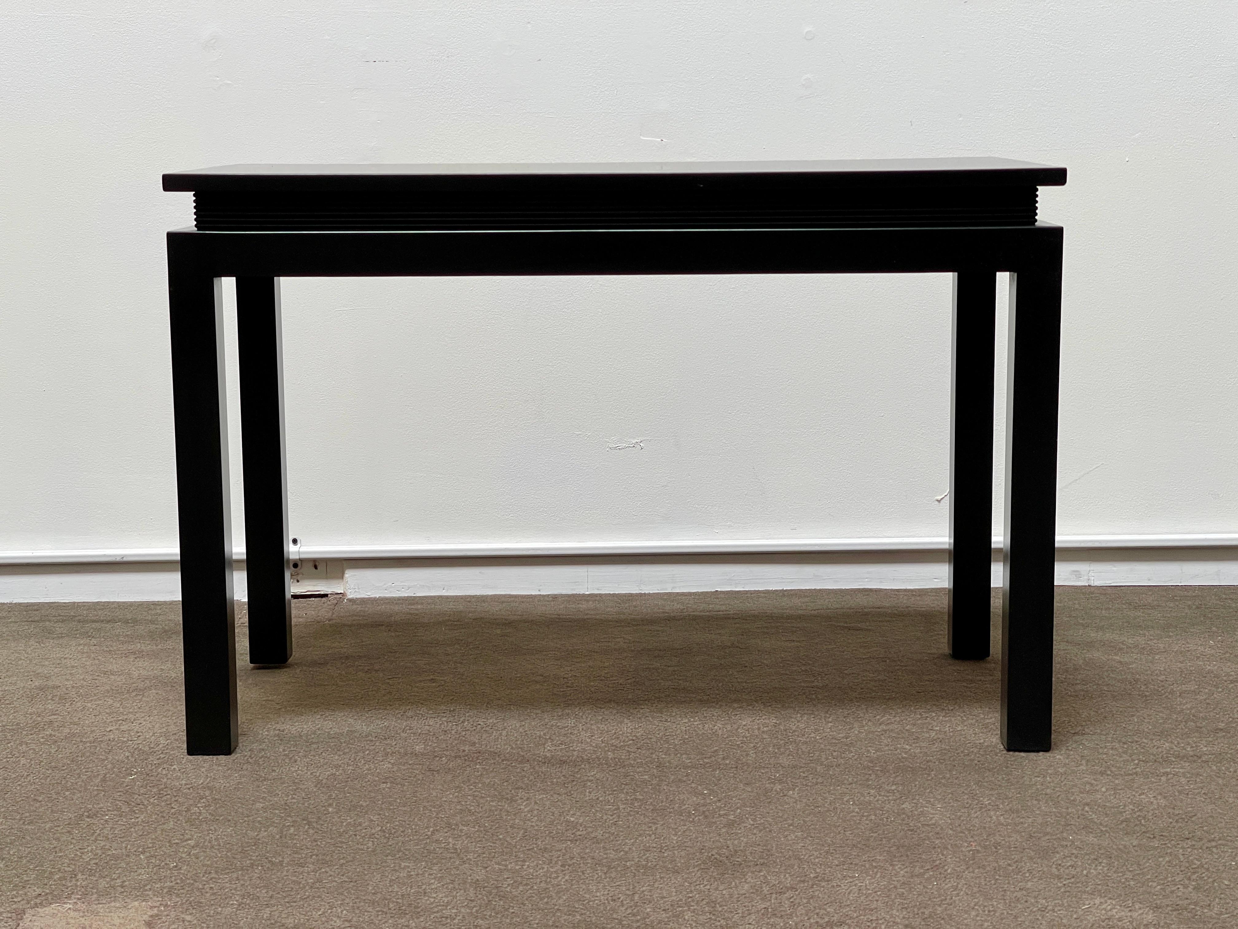 Lacquered Mid Century Paul Frankl Custom Side Table
