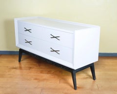 Mid-Century Modern Dresser by Paul Frankl, USA, 1970, Six Drawers