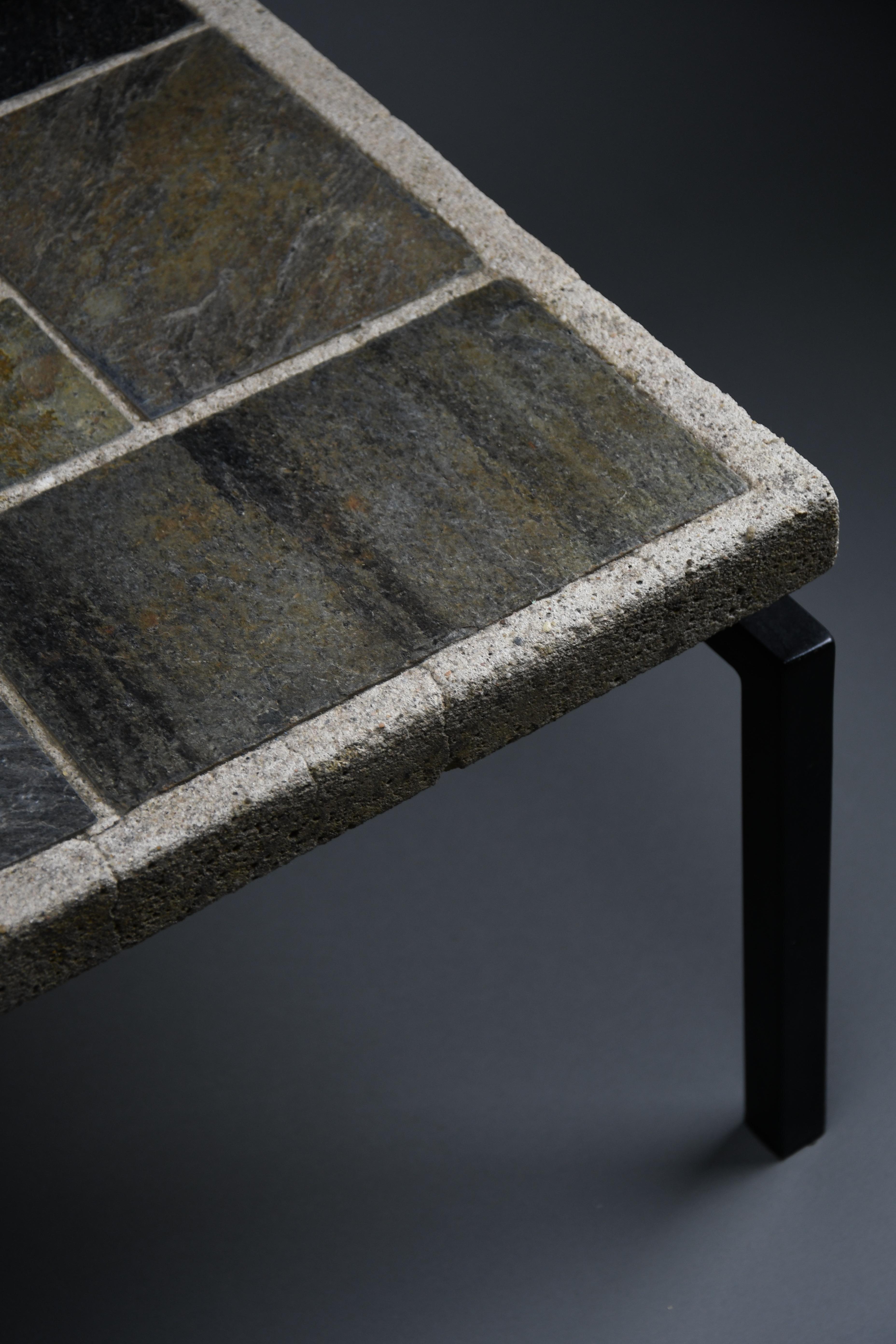 Milieu du XXe siècle Mid-century Paul Kingma coffee table with “floating” top, 1960s en vente