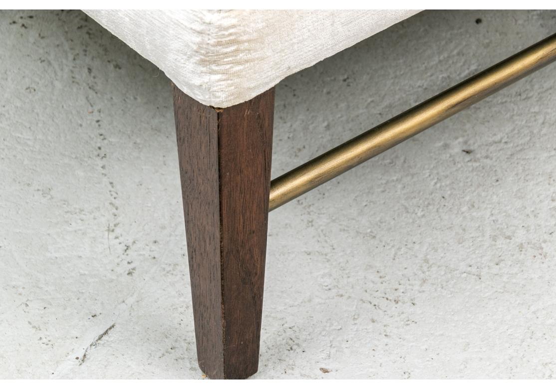 Tessuto Chaise di metà secolo di Paul McCobb con tappezzeria personalizzata in vendita