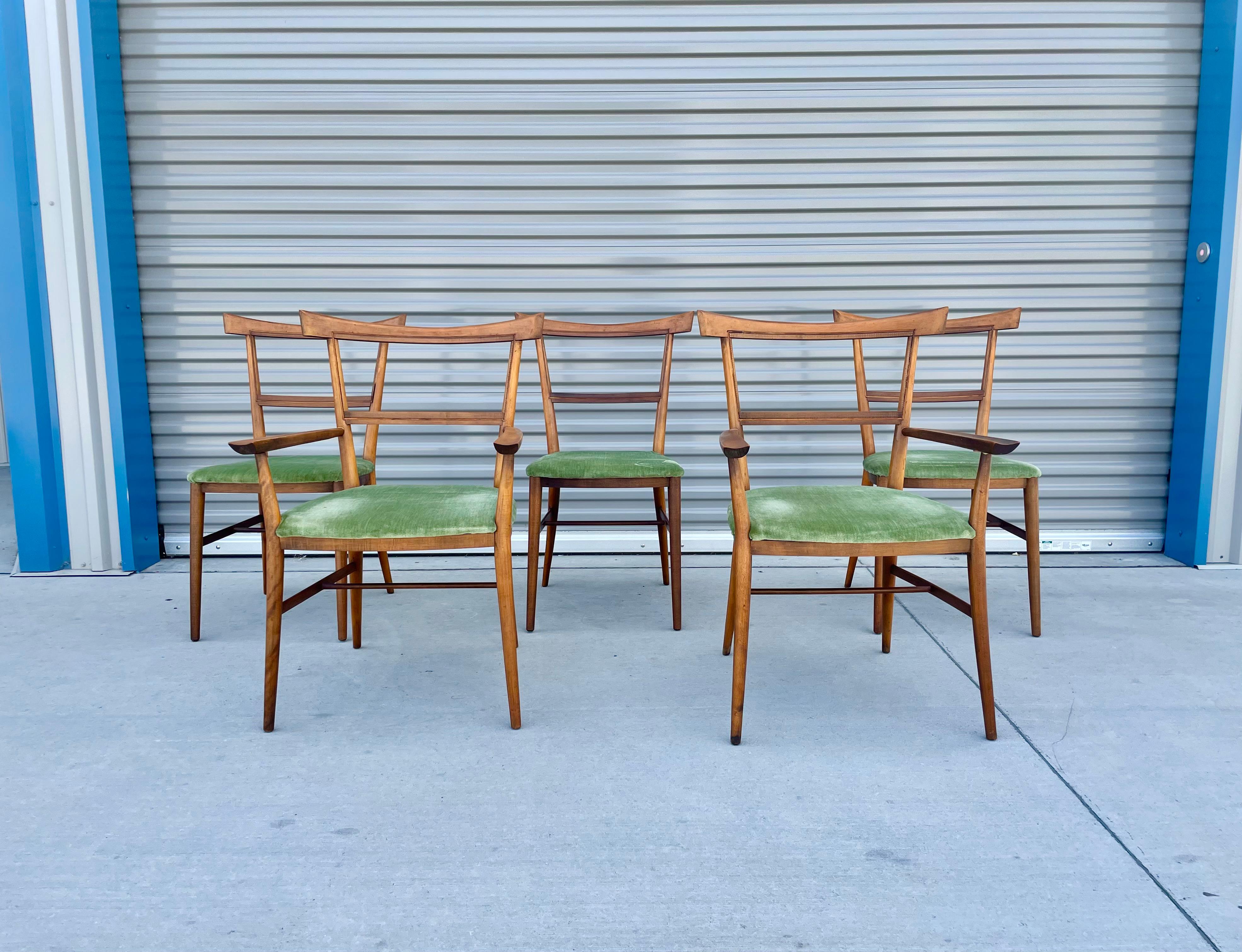Mid-Century Modern Midcentury Paul McCobb Dining Chairs
