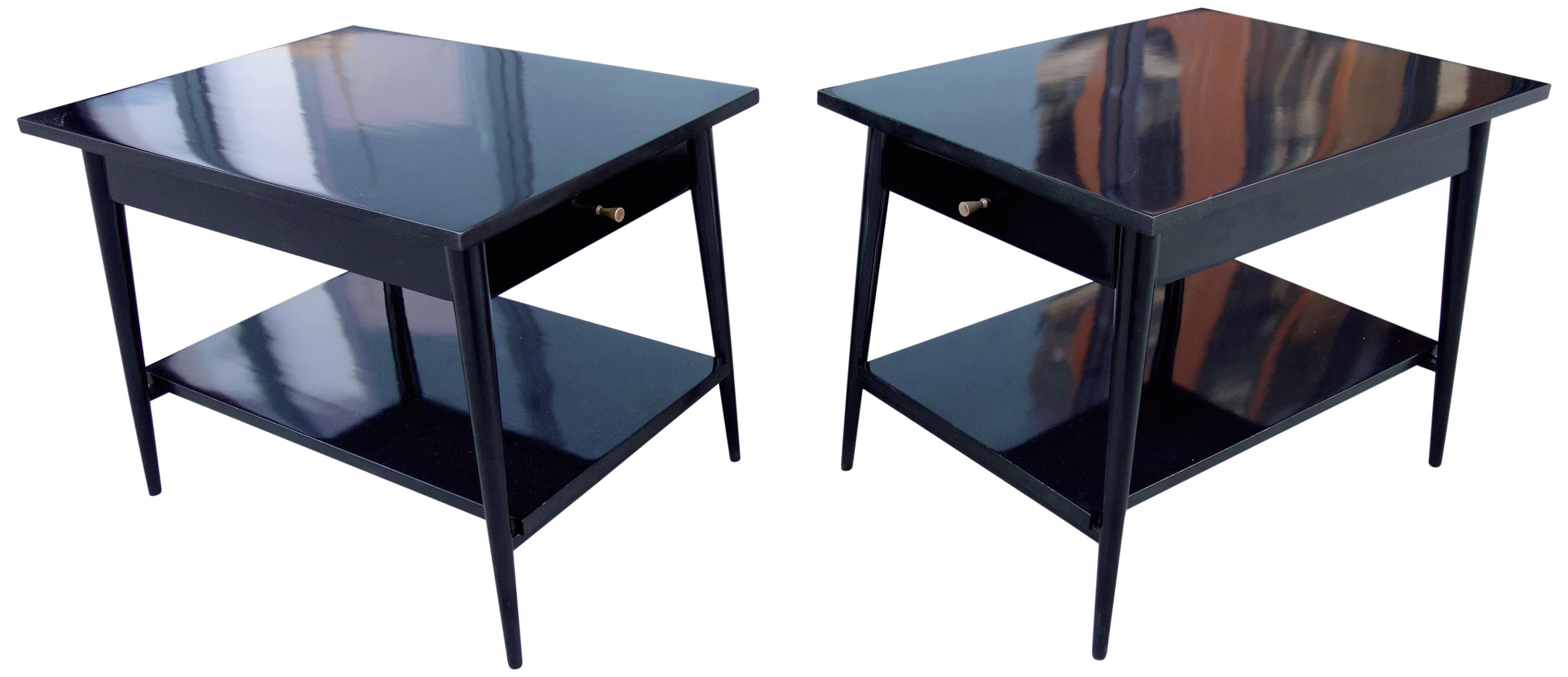 20th Century Midcentury Paul McCobb Nightstands or End Tables