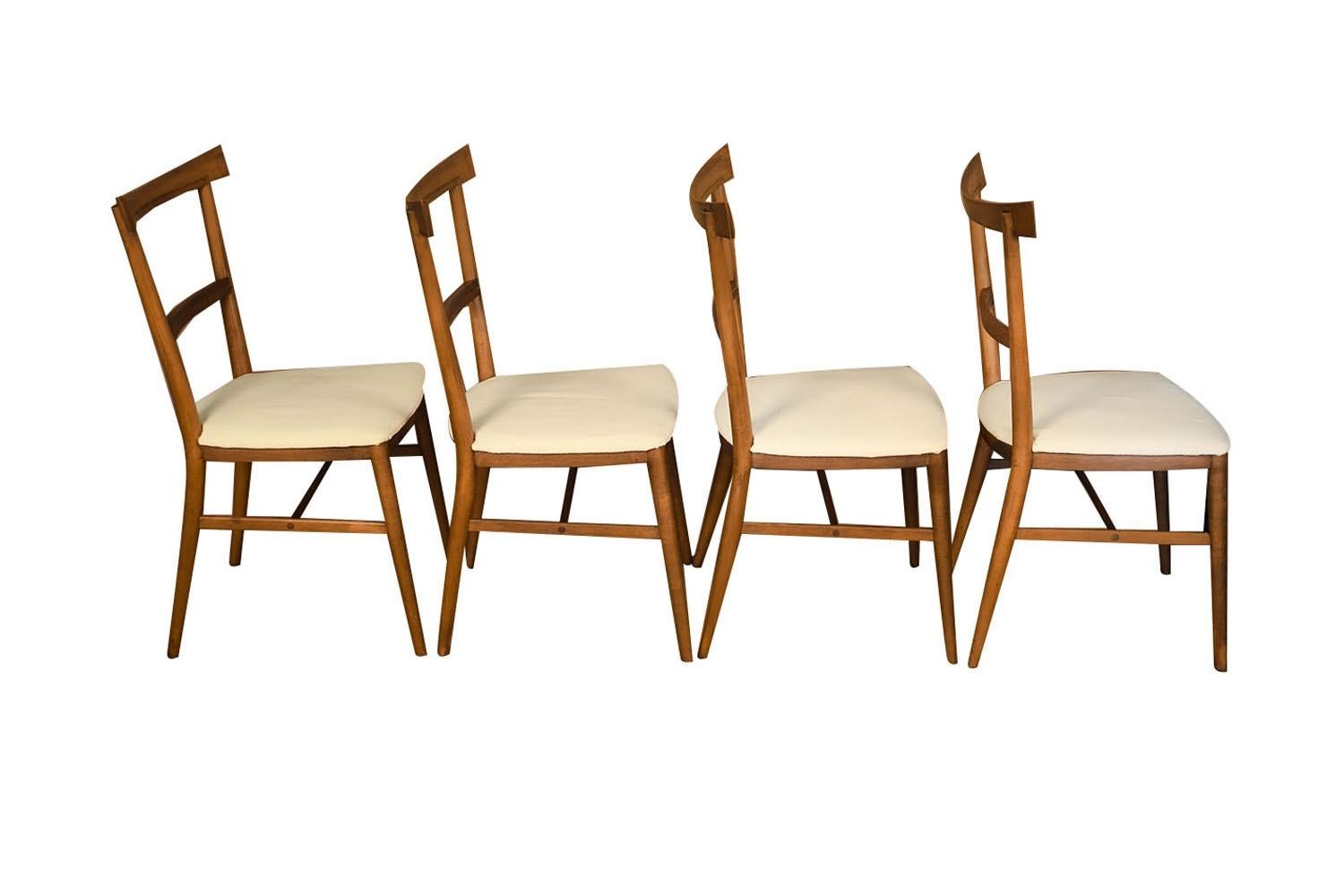 Mid-20th Century Mid-Century Paul McCobb Planner Group Dining Chairs Set of Four For Sale