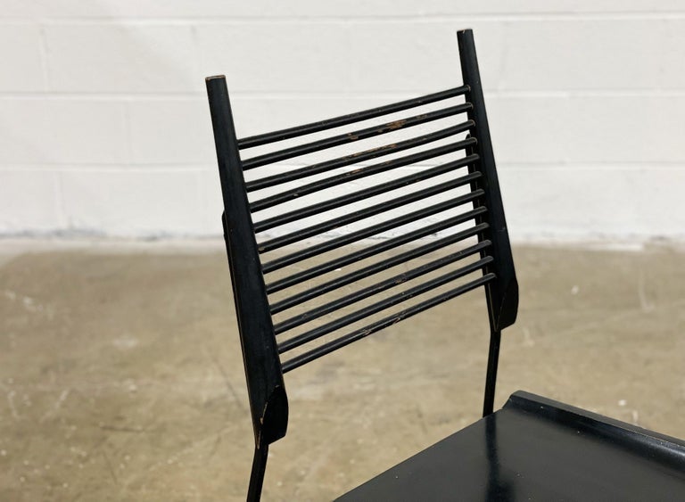 Mid-20th Century Mid-Century Paul McCobb Shovel Chair, Planner Group Model #1533, Original Black