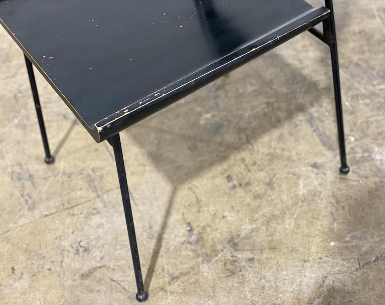 Mid-Century Paul McCobb Shovel Chair, Planner Group Model #1533, Original Black 2