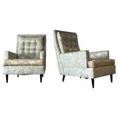 Mid-Century Paul McCobb Style Lounge Chairs, a Pair