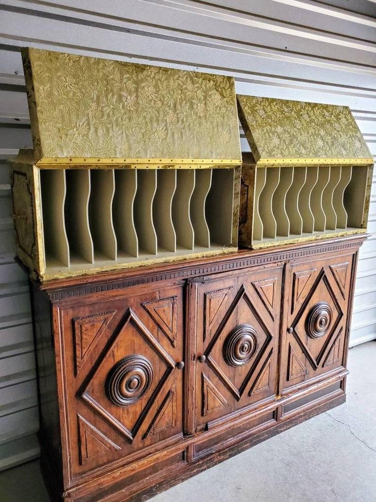 American Mid-Century P.E. Guerin NY Cartonnier File Cabinet Box For Sale