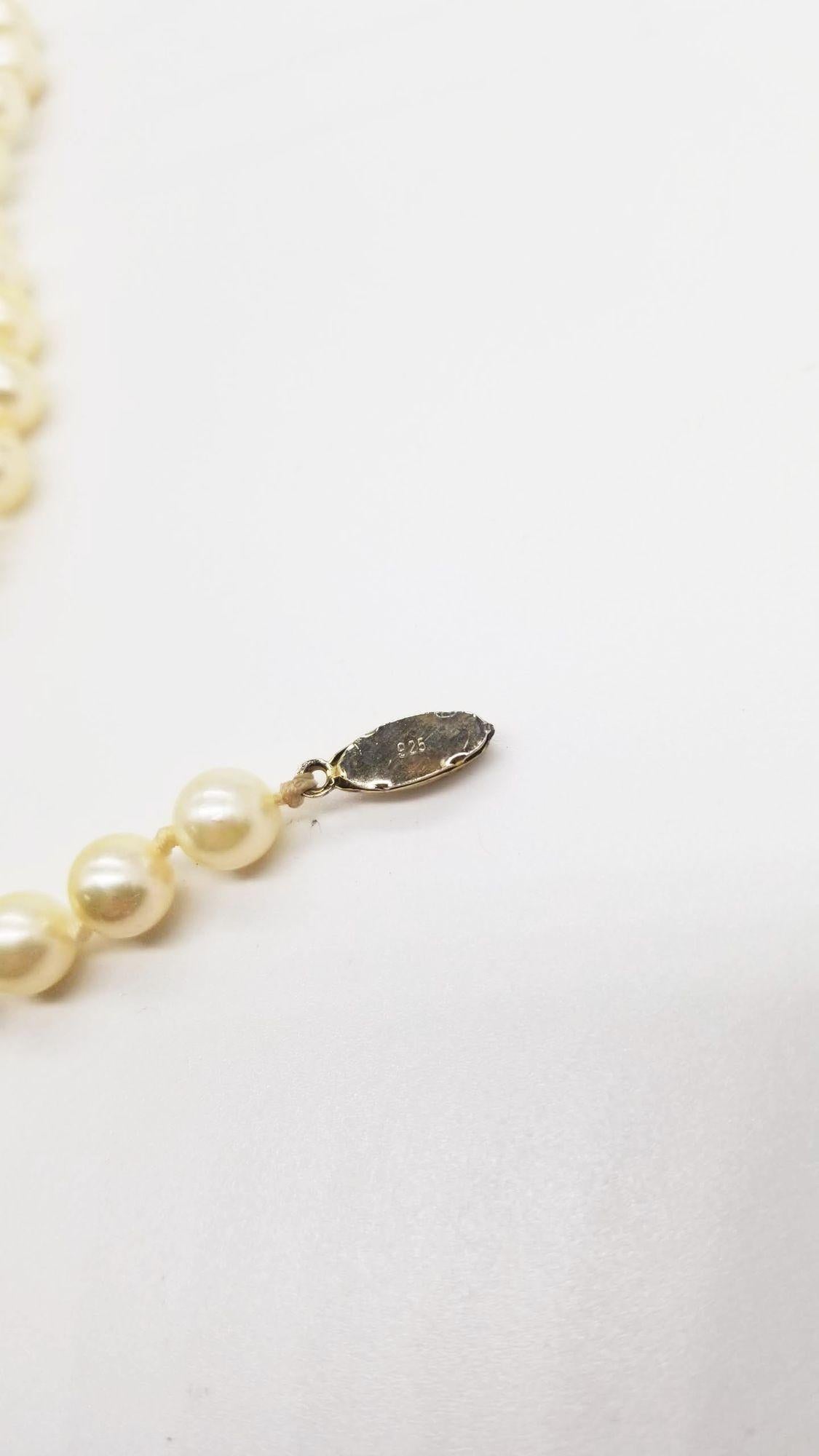 Mid-20th Century Mid Century Pearl Necklace For Sale