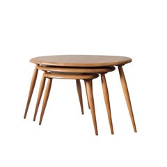 Midcentury Pebble Nesting Table Set by Lucian Ercolani for Ercol, 1960s