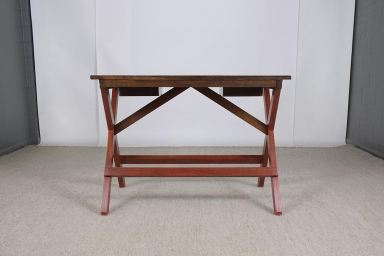Mid-Century Pine Desk For Sale 3