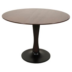 Mid-Century Pedestal Dining Table by Dřevotvar Jablonné, 1960s, Restored
