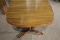 Mid-Century Pedestal Dining Table