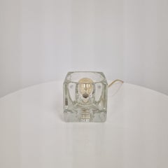 Mid Century Peil & Putzler Ice Cube Table Lamp, Germany 1970's