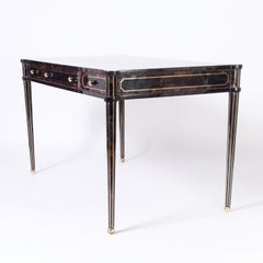 Mid-Century Pen Shell Desk or Writing Table by Maitland-Smith