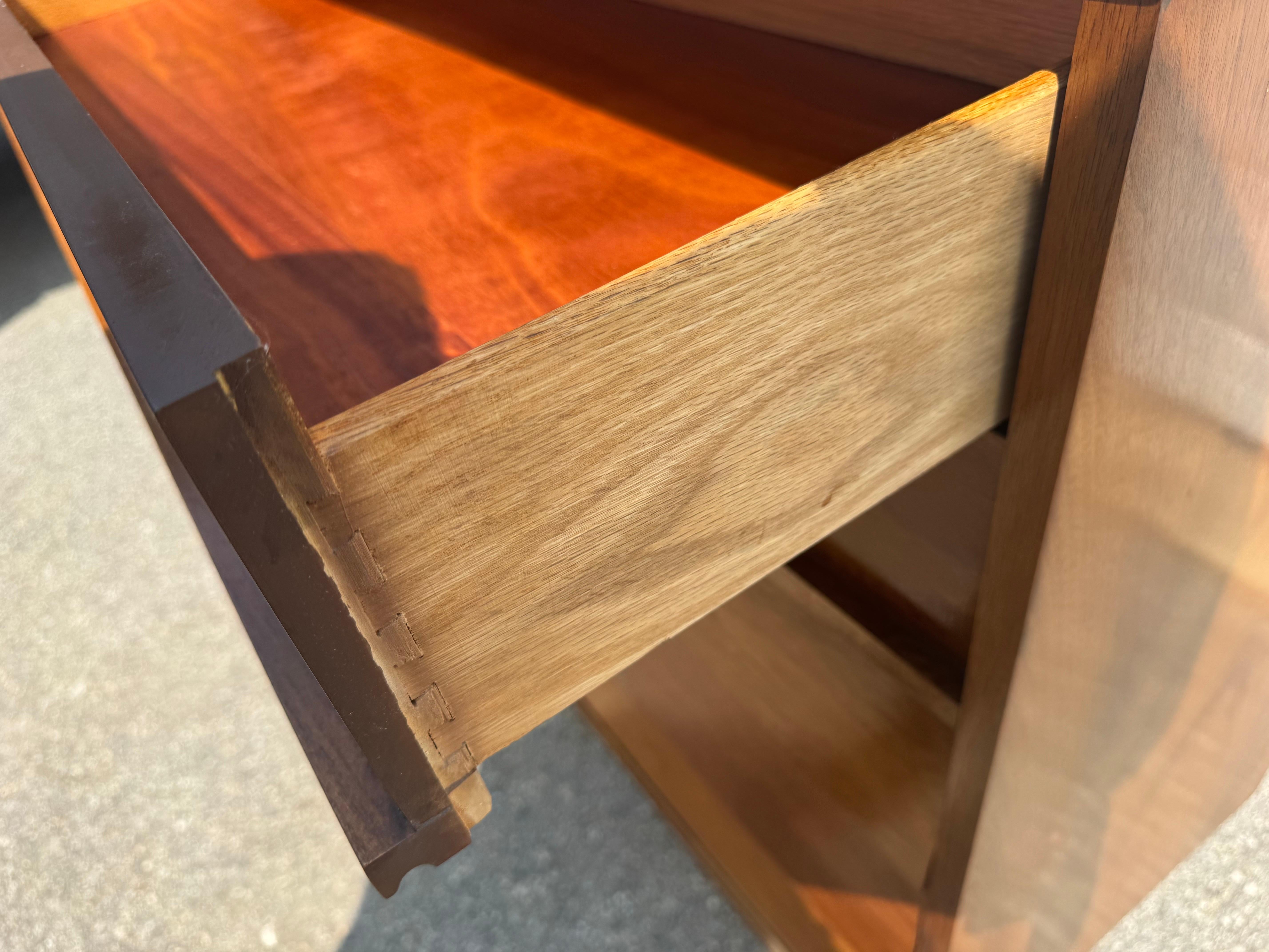 Mid-Century Pencil Leg Tall Dresser/Chest by Dixie For Sale 3