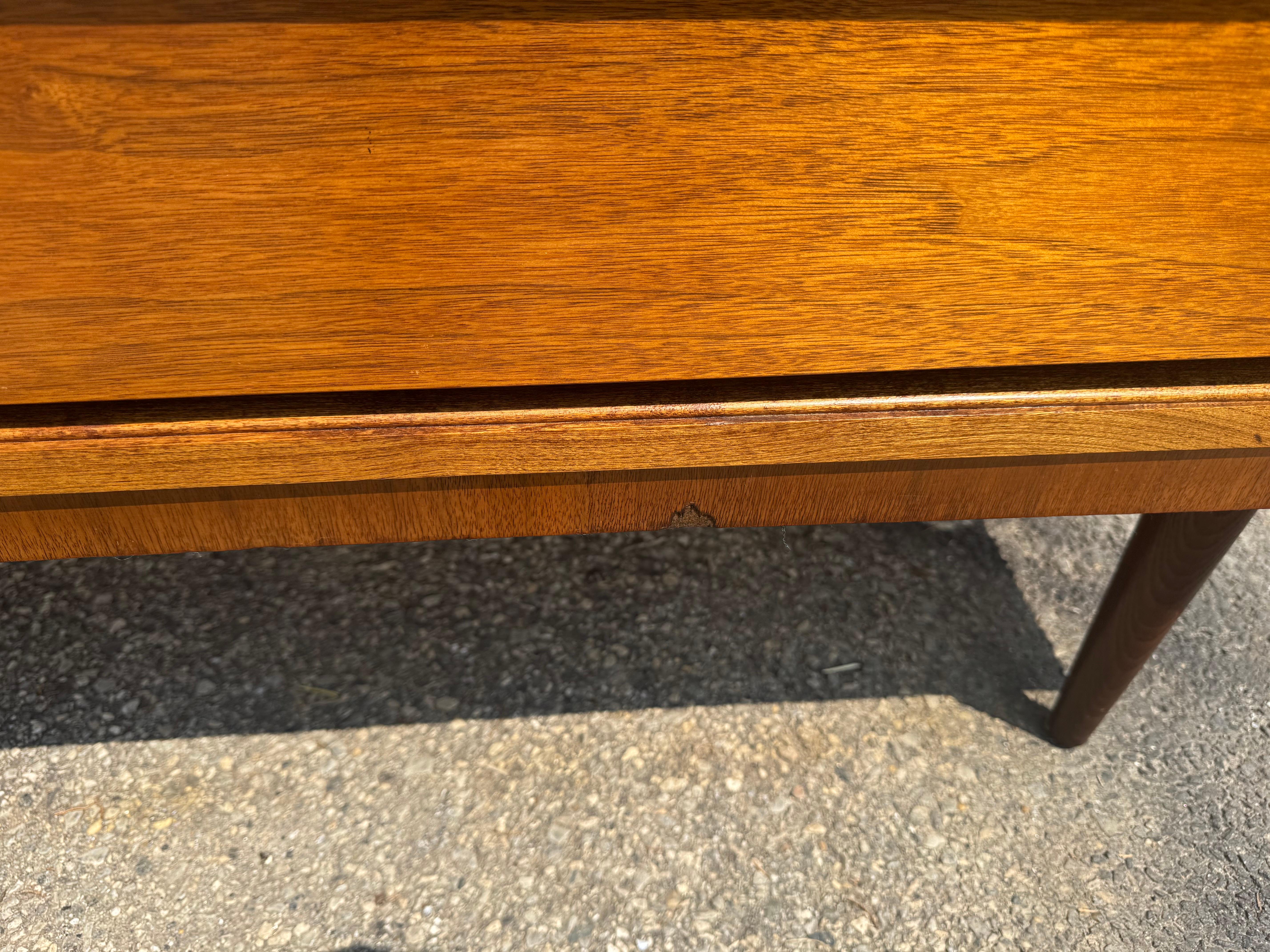 Mid-Century Pencil Leg Tall Dresser/Chest by Dixie For Sale 8