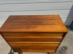 Mid-Century Pencil Leg Tall Dresser/Chest by Dixie