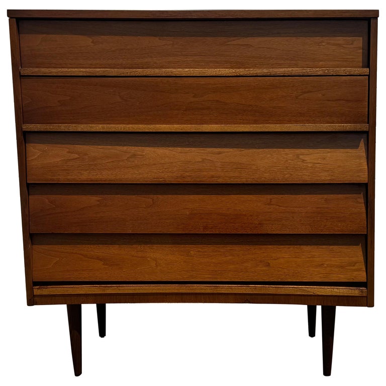 Mid-Century Pencil Leg Tall Dresser/Chest by Dixie For Sale at 1stDibs Mid-Century Pencil Leg Tall Dresser/Chest by Dixie For Sale at 1stDibs