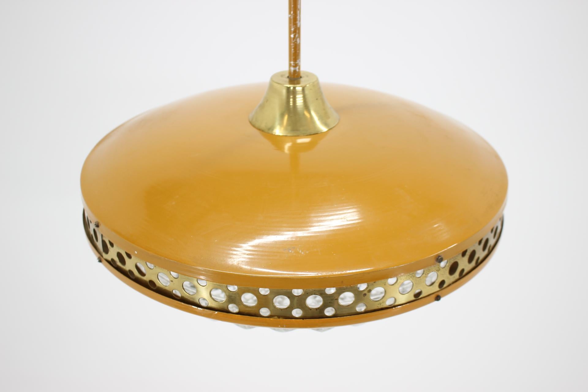 Czech Midcentury Pendant Brusel Expo, 1960s For Sale