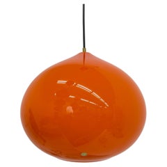 Pendelleuchte aus der Mitte des Jahrhunderts von Alessandro Pianon für Vistosi aus Murano-Glas, 1950er Jahre