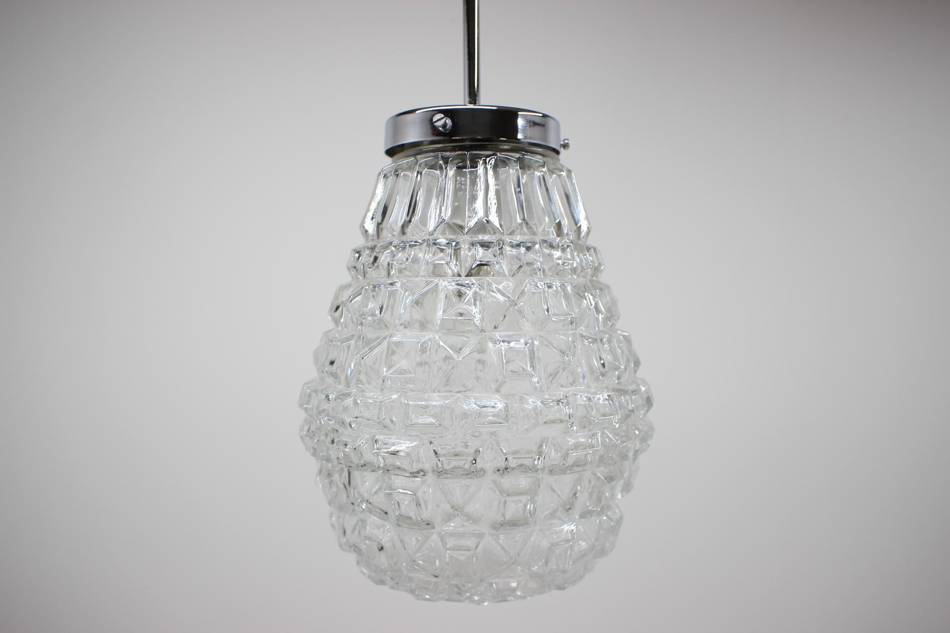 Mid-Century Modern Midcentury Pendant by Kamenický Šenov, 1960s For Sale