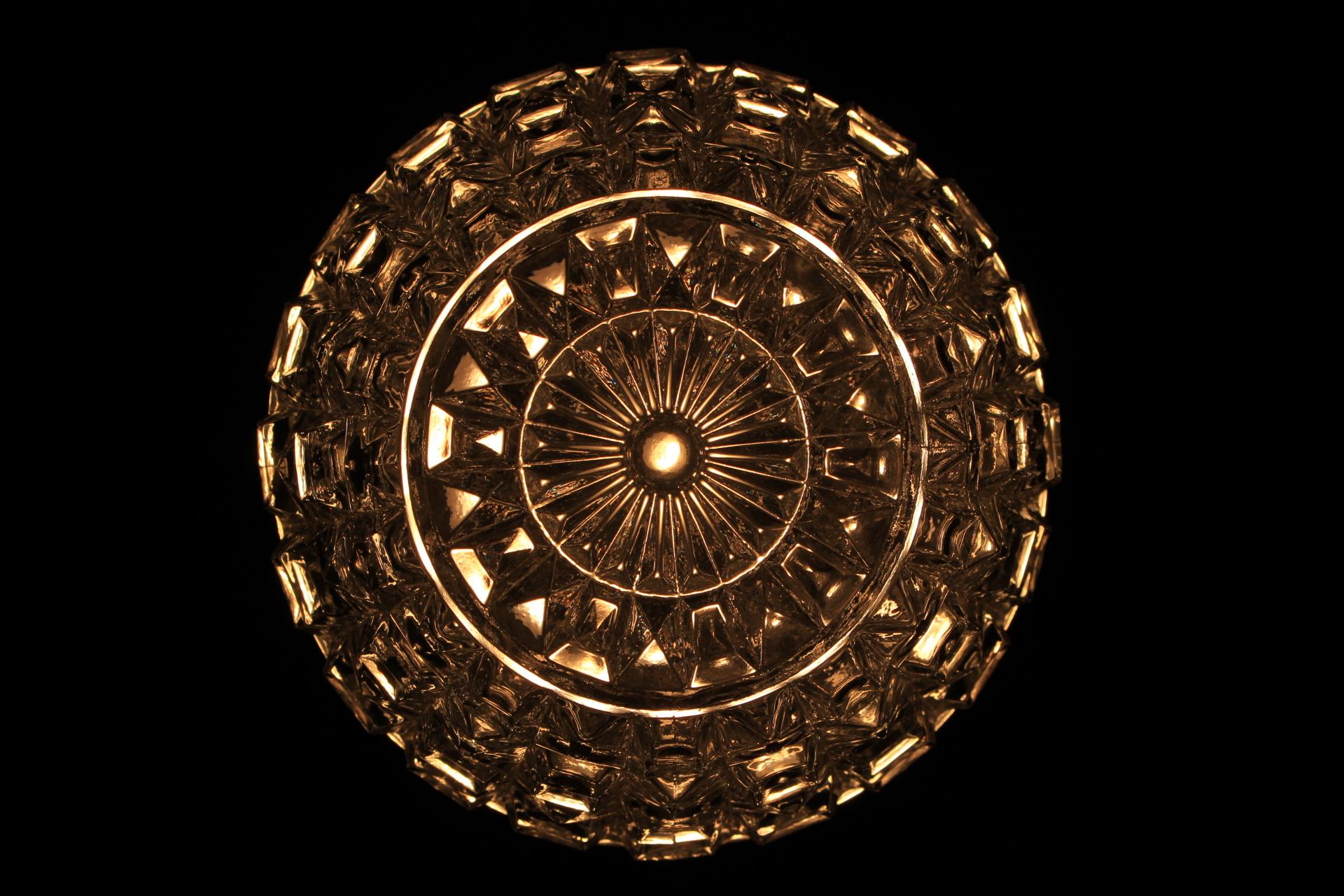 Midcentury Pendant by Kamenický Šenov, 1960s For Sale 1