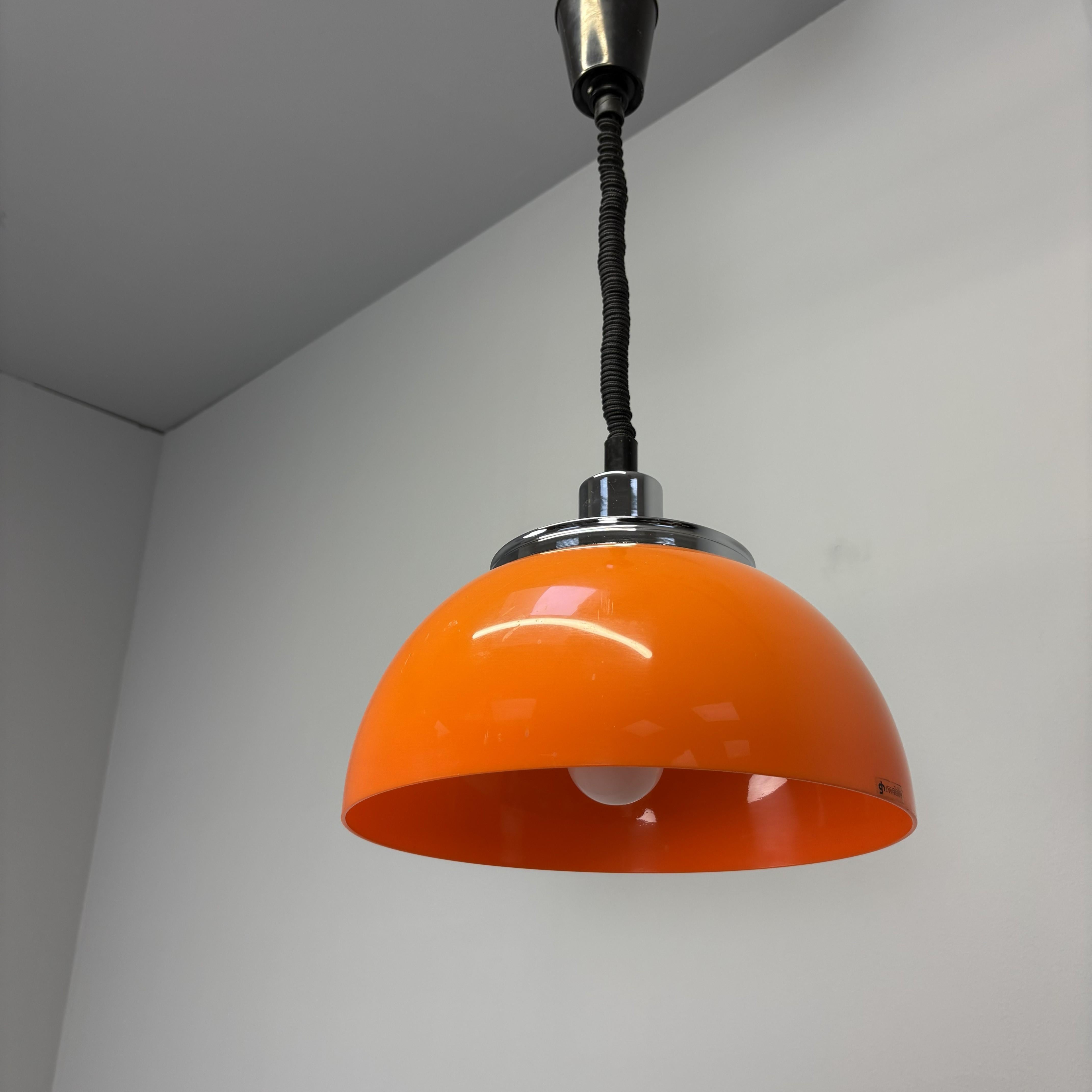 Mid-Century Modern Mid-century Pendant by Meblo, Harvey Guzziny, 1970s, Italy For Sale