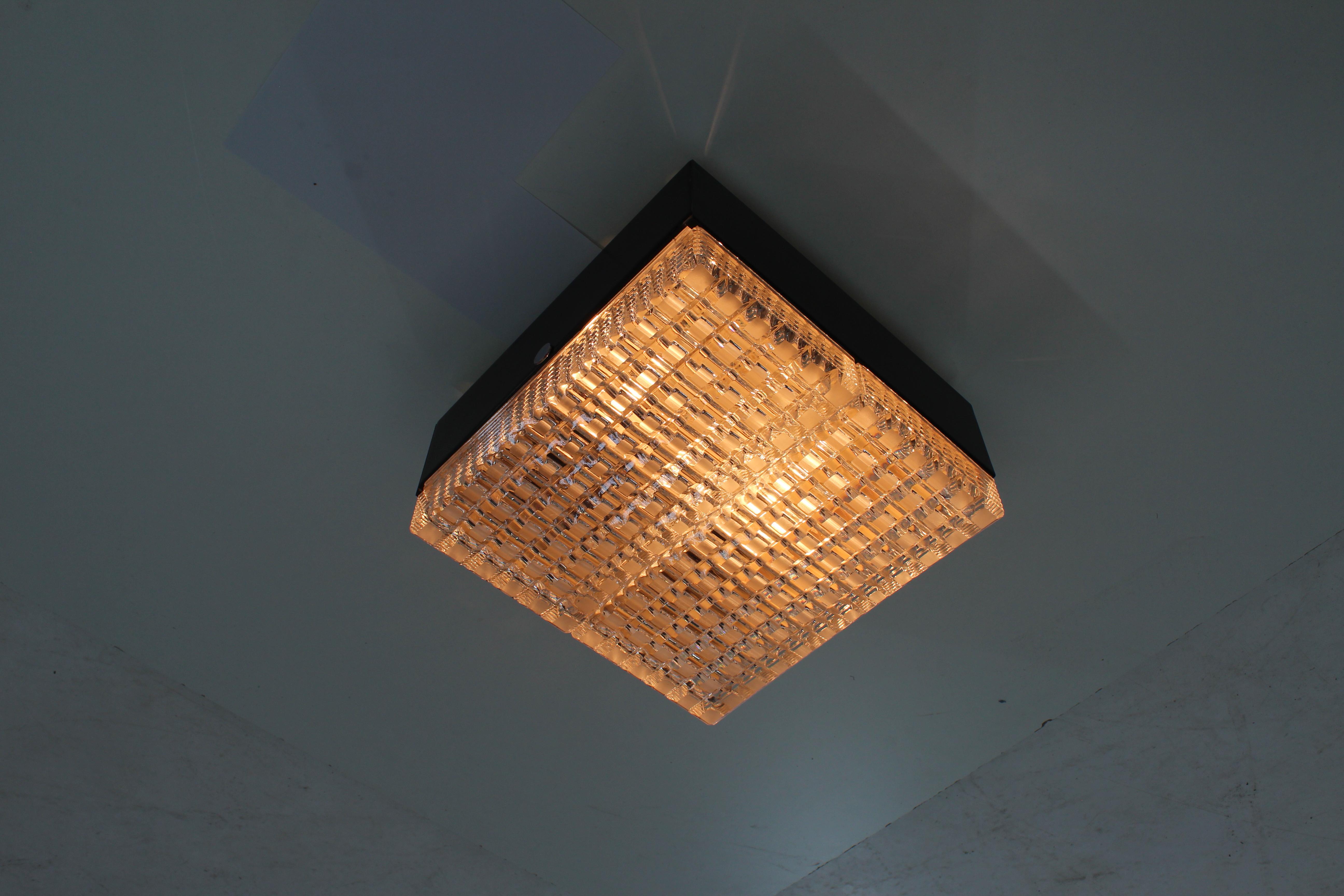 Midcentury Pendant by Napako, 1970s In Good Condition In Praha, CZ