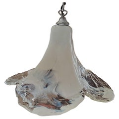Lustre suspendu du milieu du siècle dernier de Murano par Carlo Nason Mazzega, Italie, 1968