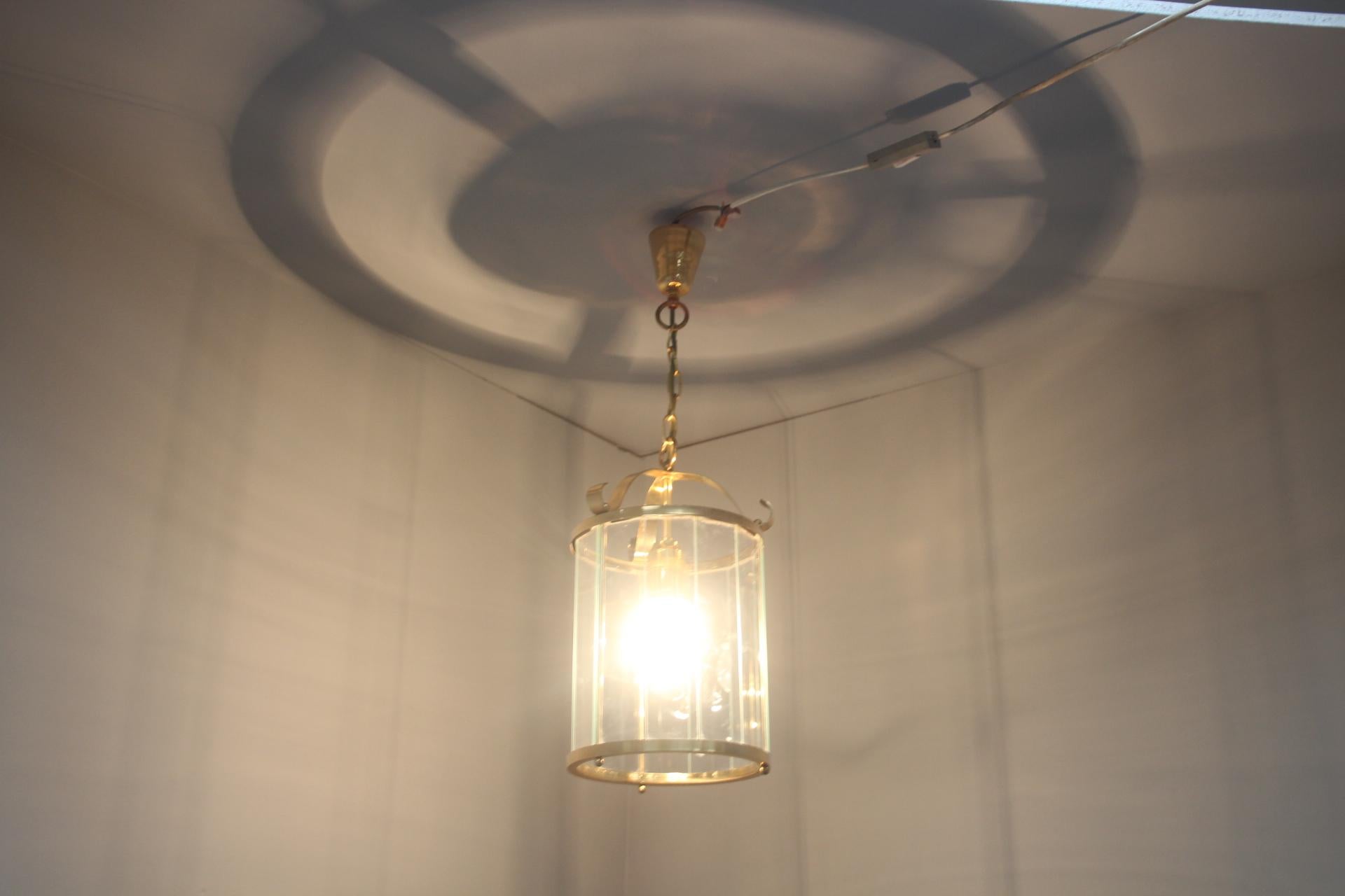 Mid-Century Modern Pendentif du milieu du siècle, Tchécoslovaquie, années 1990. en vente