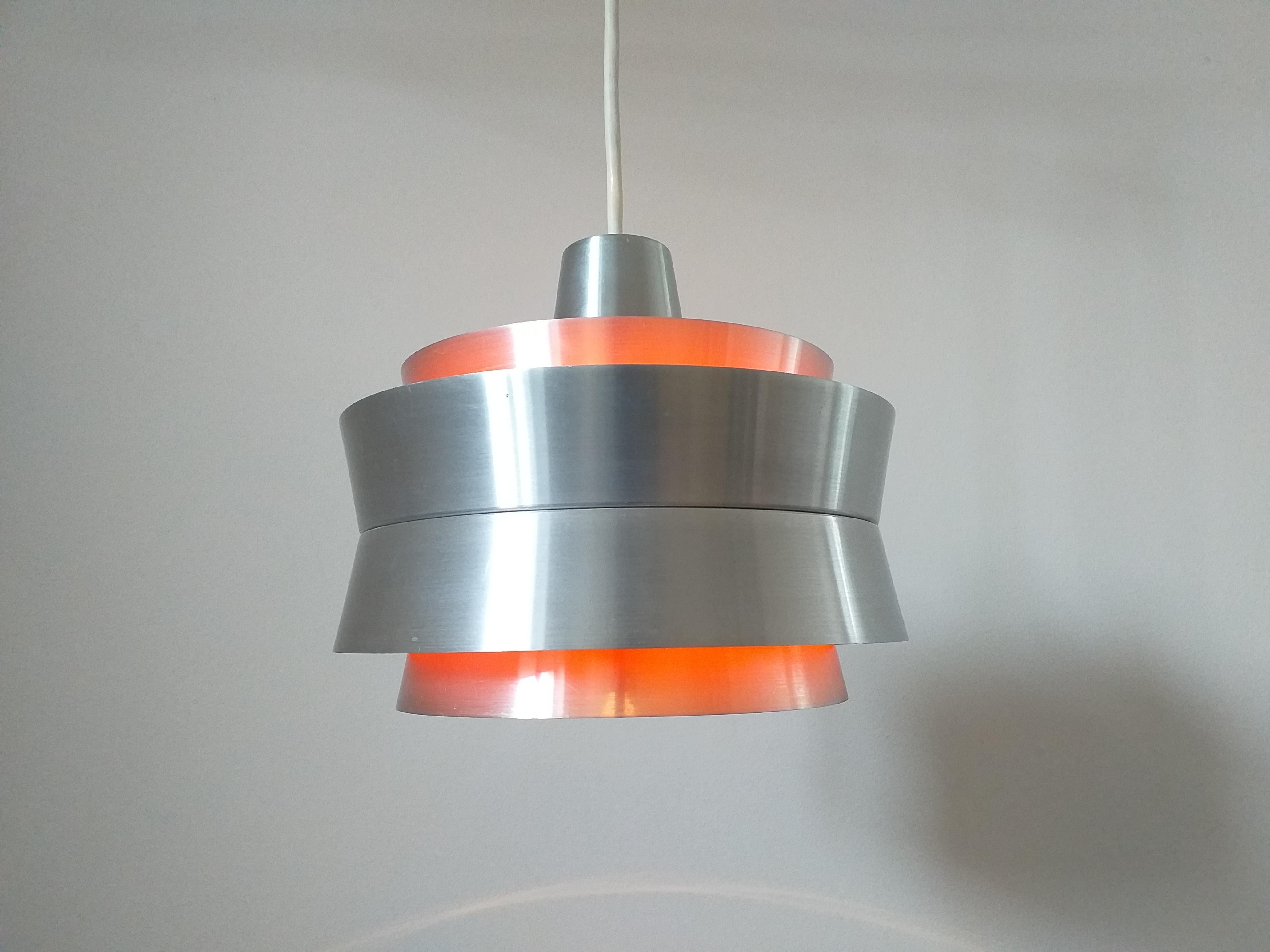 Swedish Midcentury Pendant Designed by Carl Thore, Sweden, 1960s For Sale