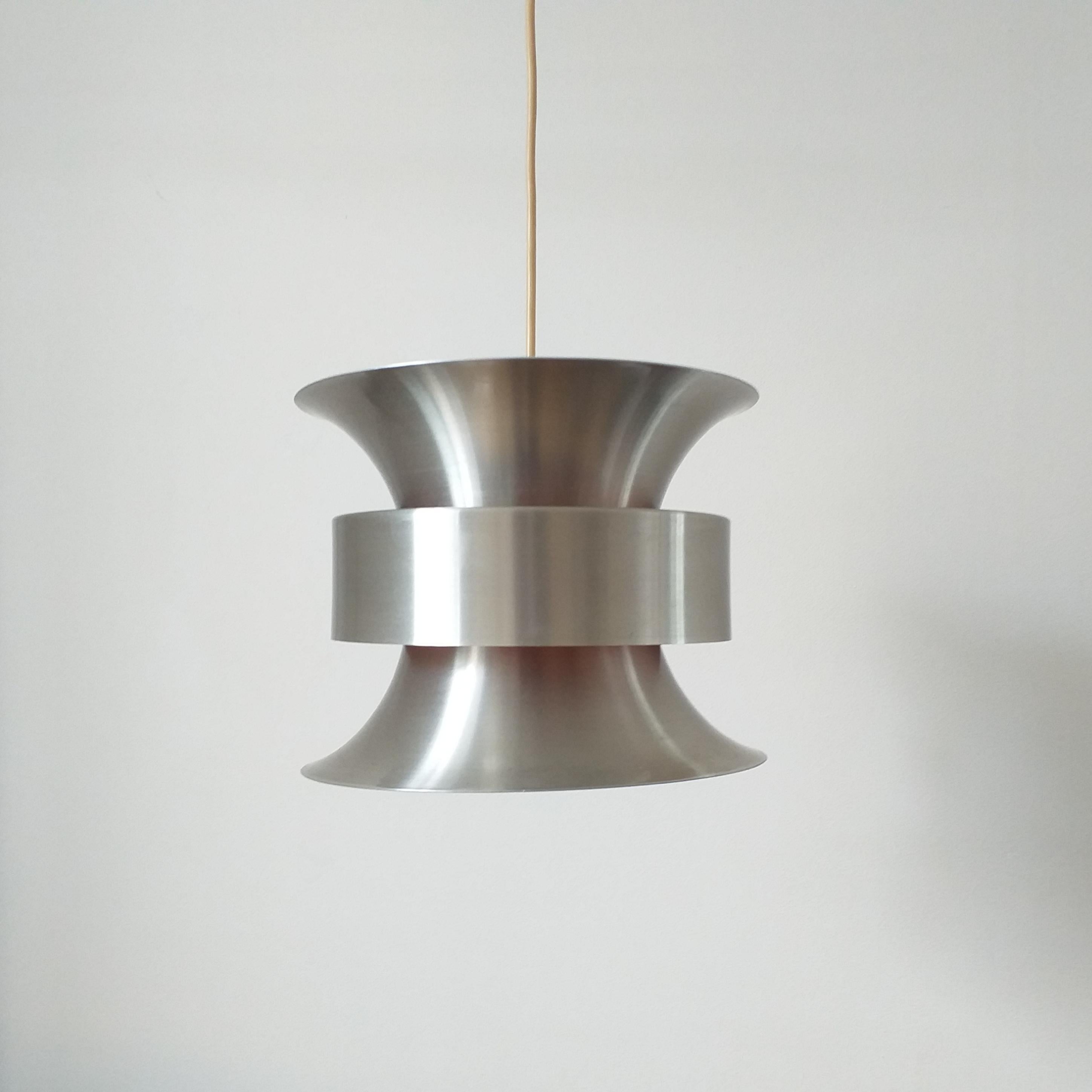 Midcentury Pendant Designed by Carl Thore, Sweden, 1970s For Sale 5