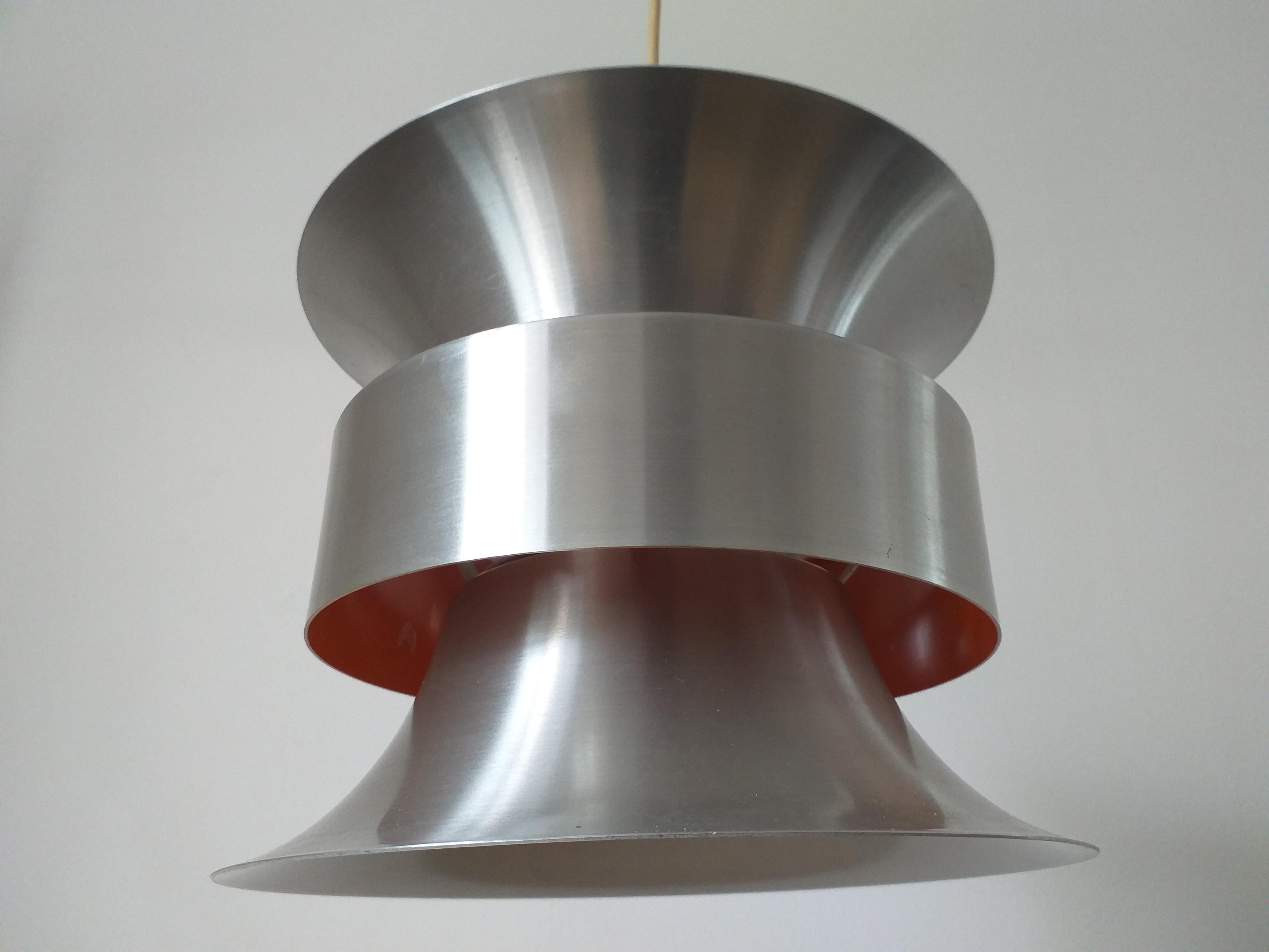 Midcentury Pendant Designed by Carl Thore, Sweden, 1970s In Good Condition For Sale In Praha, CZ