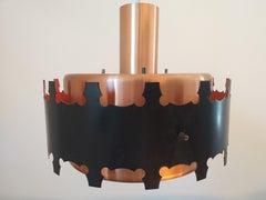 Pendentif du milieu du siècle dans le style de Jo Hammerborg:: Danemark:: 1970