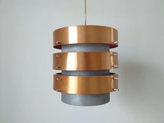 Pendentif du milieu du siècle dernier dans le style de Jo Hammerborg, Danemark, 1970