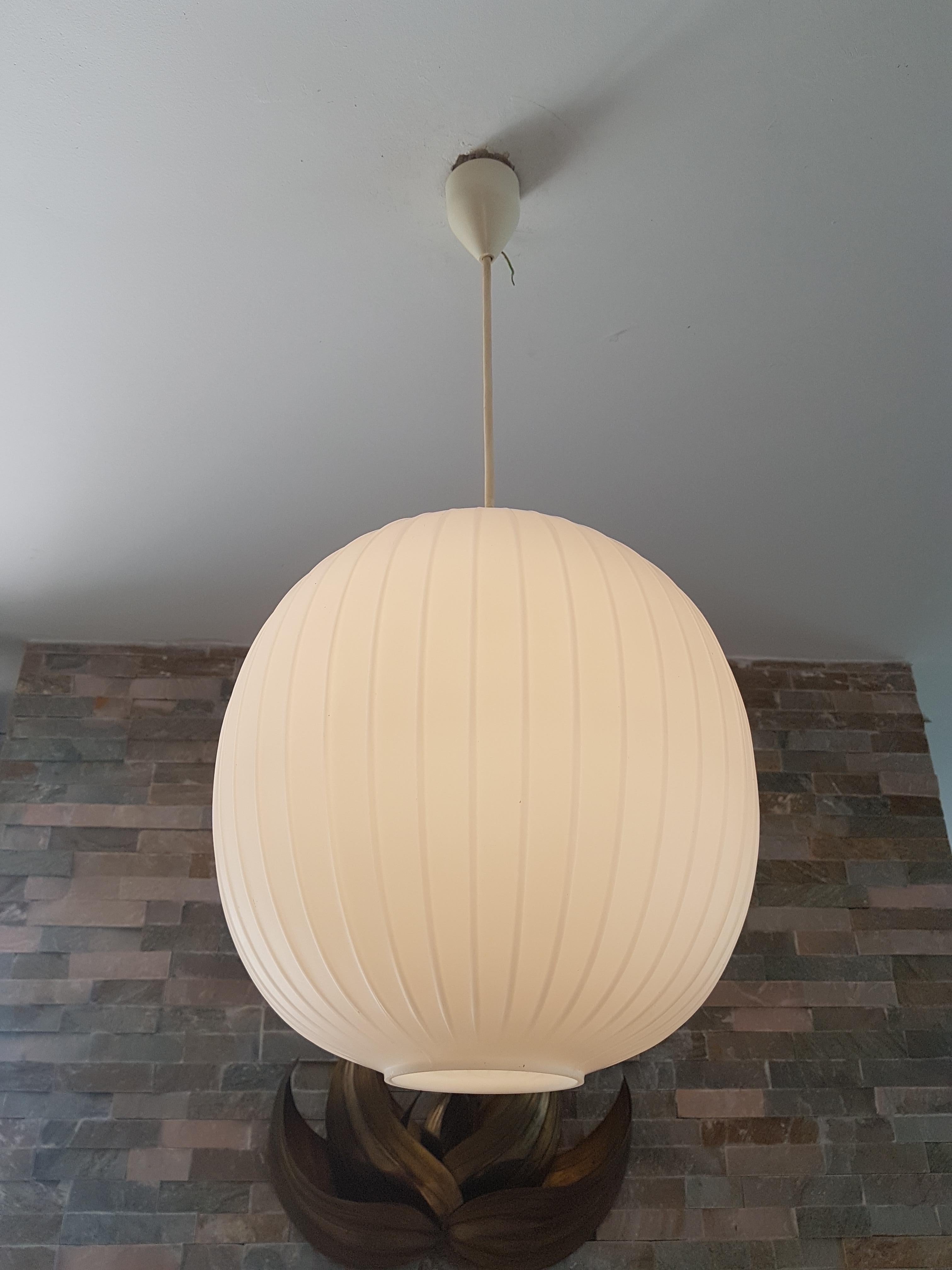 Midcentury Pendant Lamp Bologna by Gangkofner for Peill & Putzler, Germany, 1958 For Sale 6