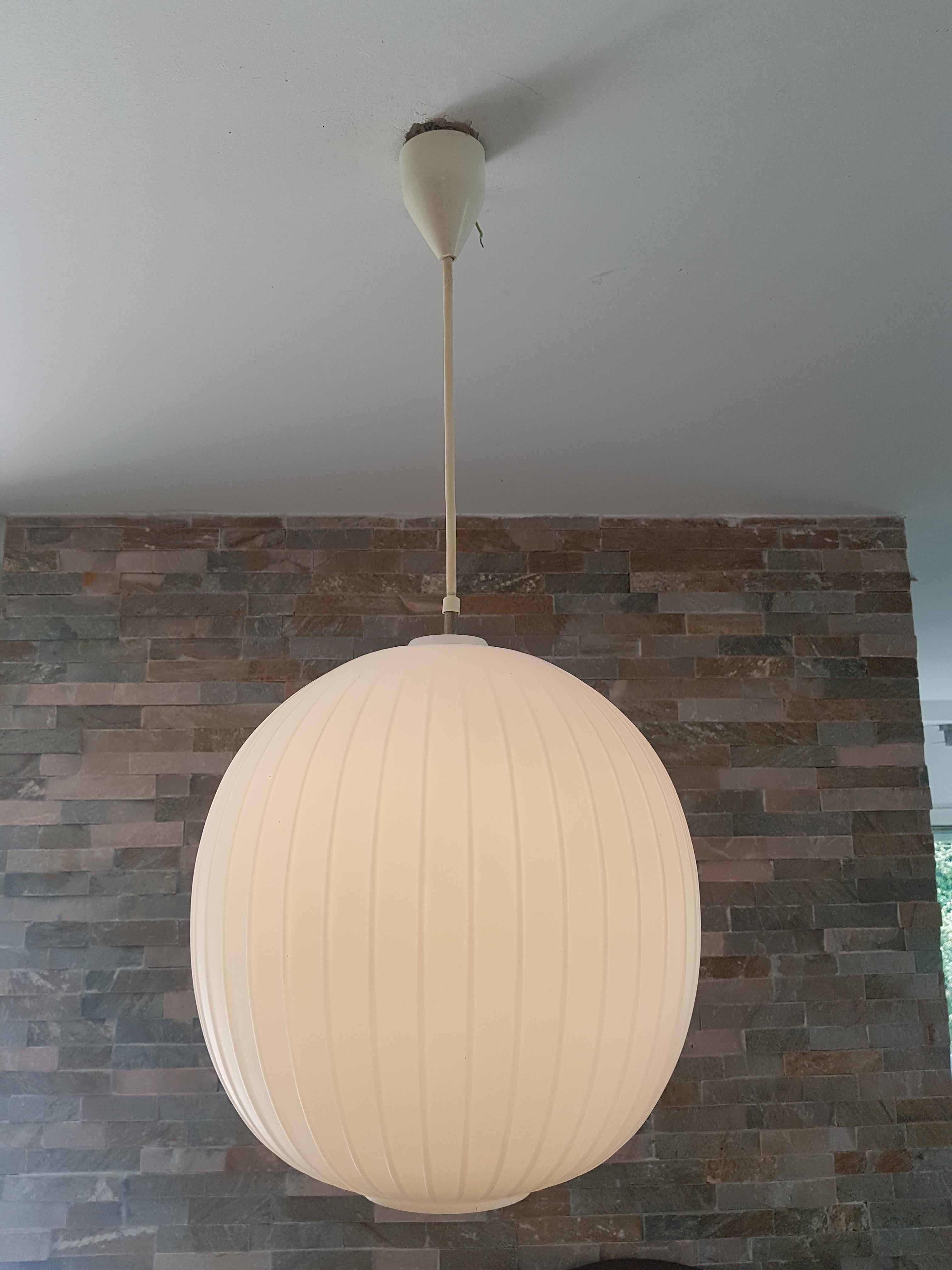 Midcentury Pendant Lamp Bologna by Gangkofner for Peill & Putzler, Germany, 1958 For Sale 11