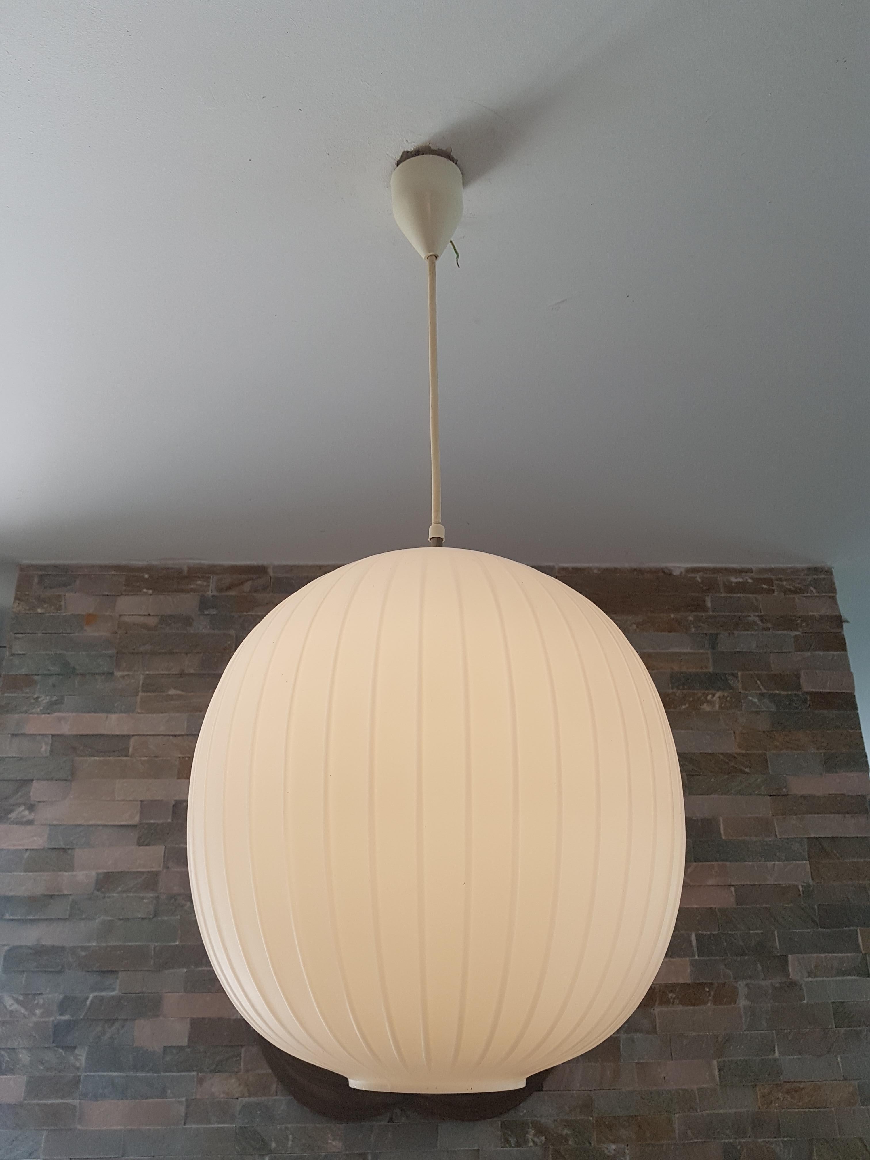 Midcentury Pendant Lamp Bologna by Gangkofner for Peill & Putzler, Germany, 1958 For Sale 12