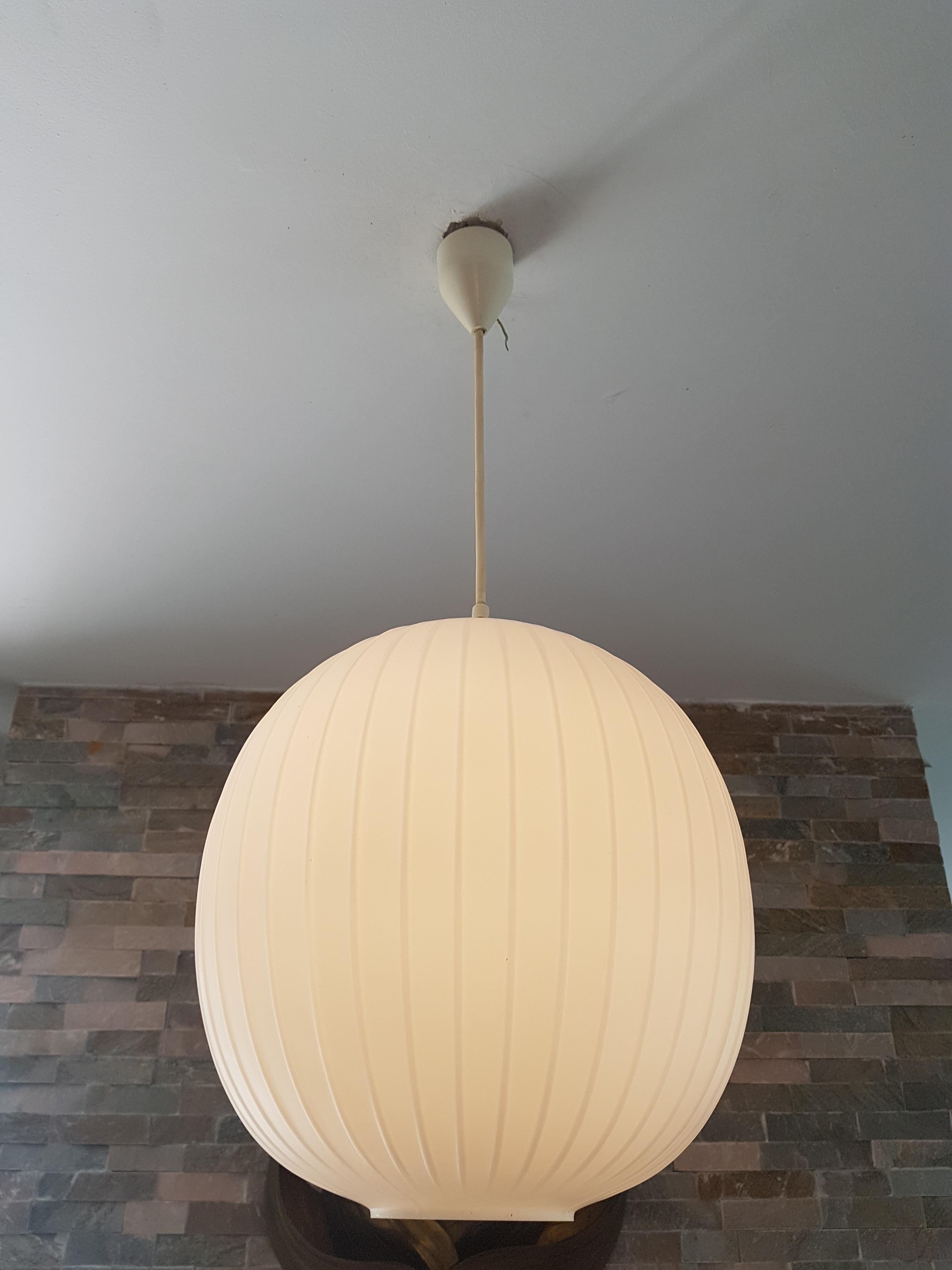 Midcentury Pendant Lamp Bologna by Gangkofner for Peill & Putzler, Germany, 1958 For Sale 13