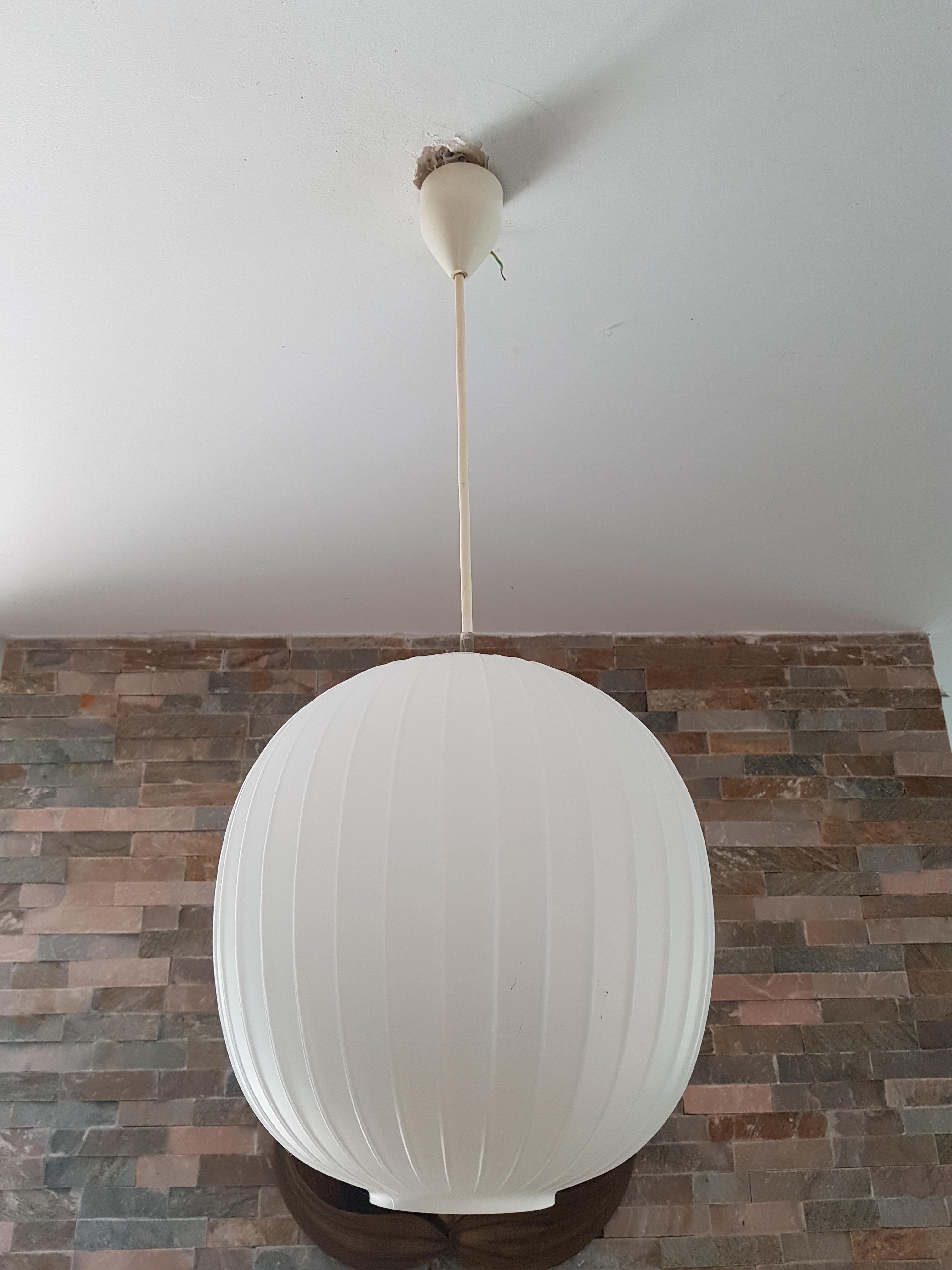 Mid-Century Modern Midcentury Pendant Lamp Bologna by Gangkofner for Peill & Putzler, Germany, 1958 For Sale