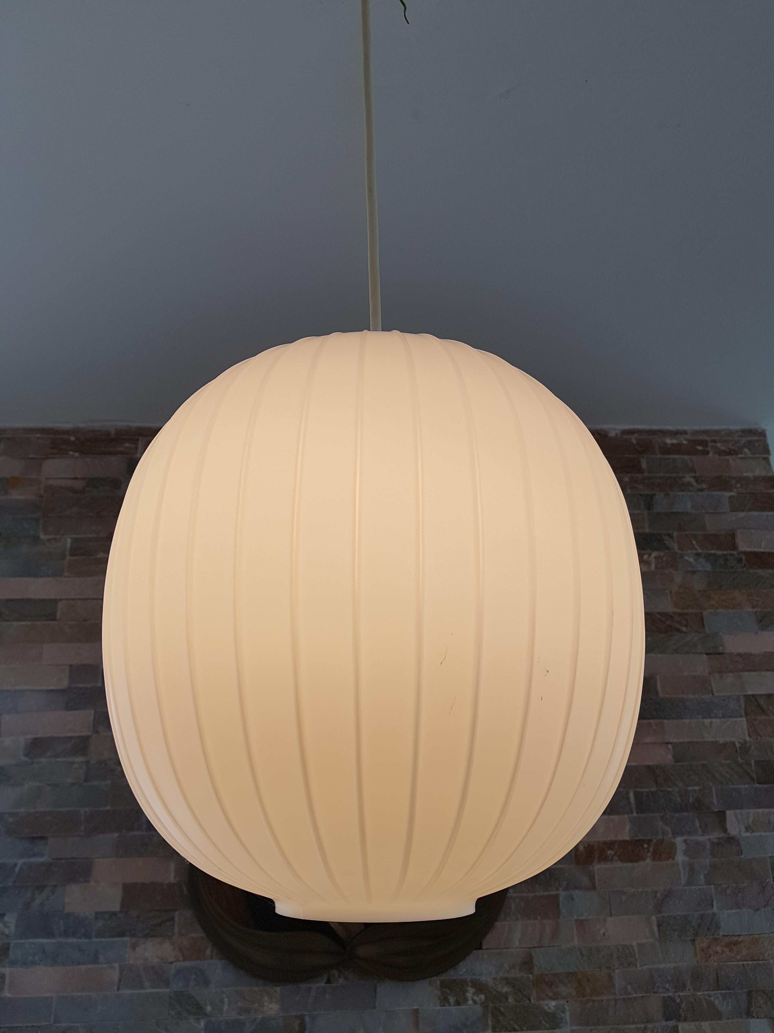 Midcentury Pendant Lamp Bologna by Gangkofner for Peill & Putzler, Germany, 1958 For Sale 2