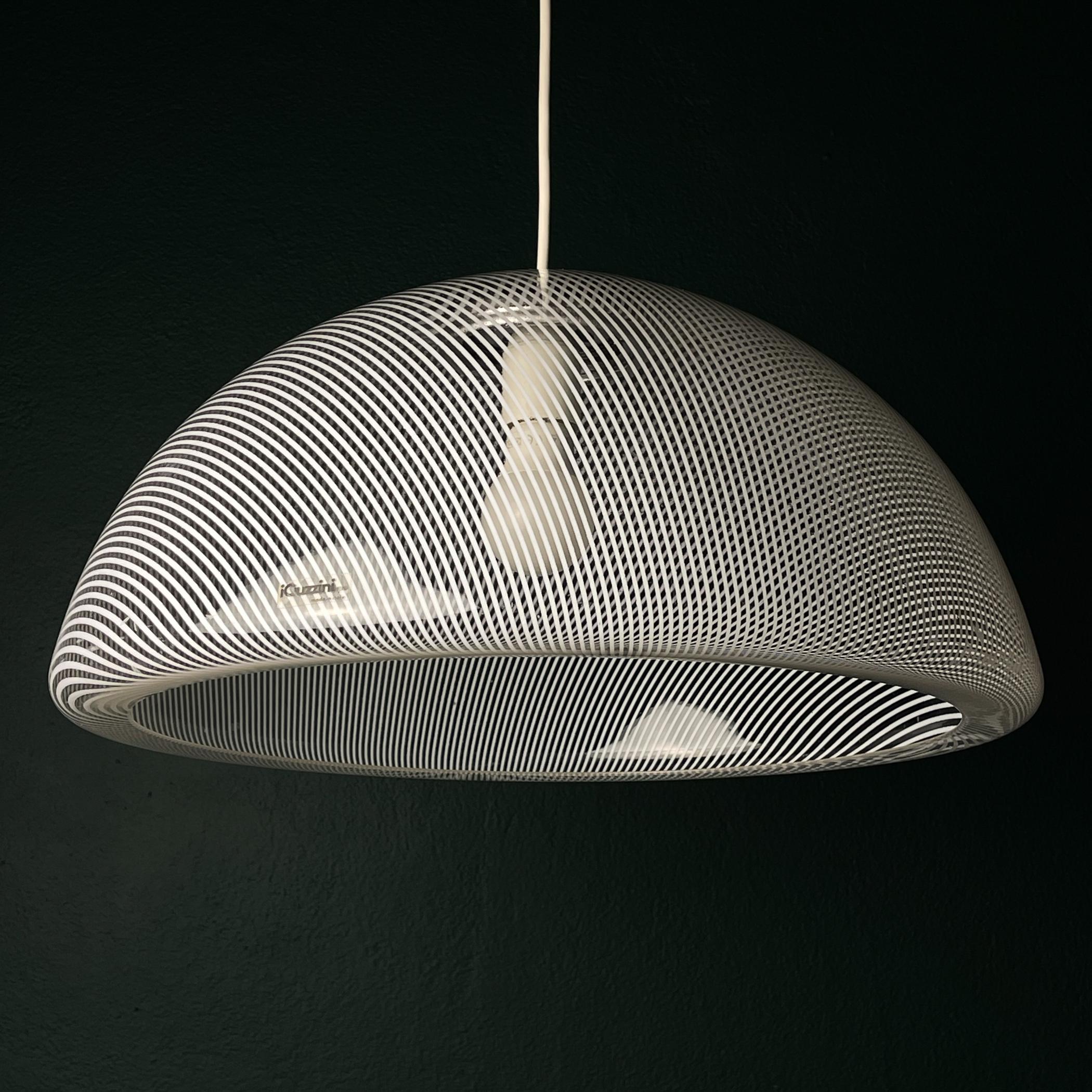 Pendelleuchte aus der Mitte des Jahrhunderts von iGuzzini, Italien, 1980er Jahre (Kunststoff) im Angebot