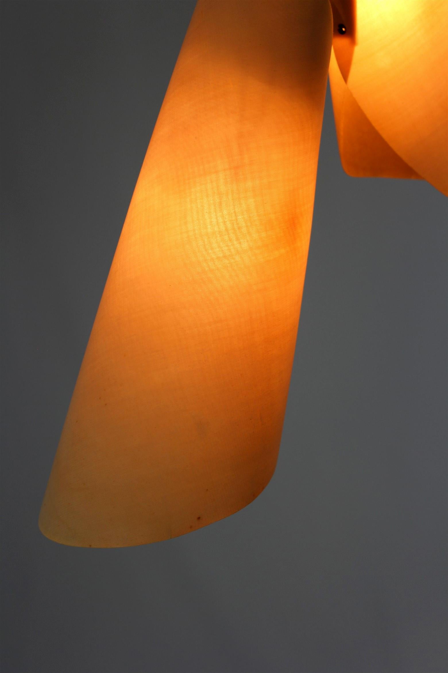 Mid-Century Pendant Lamp by Josef Hurka for Napako, 1960s For Sale 9