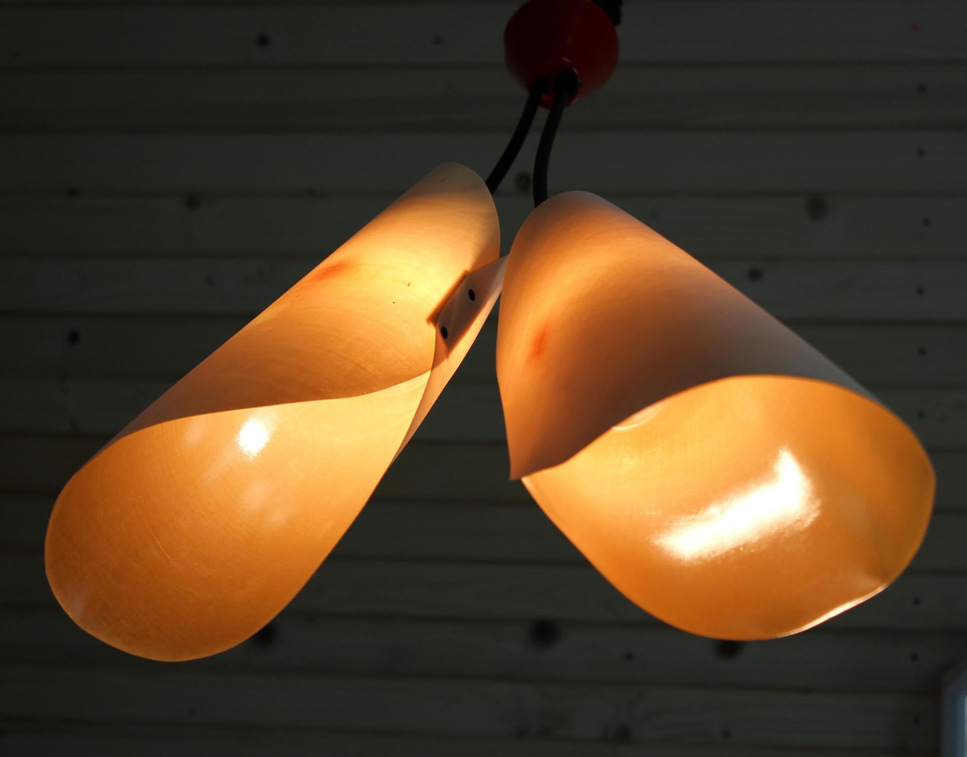 Mid-Century Pendant Lamp by Josef Hurka for Napako, 1960s For Sale 11