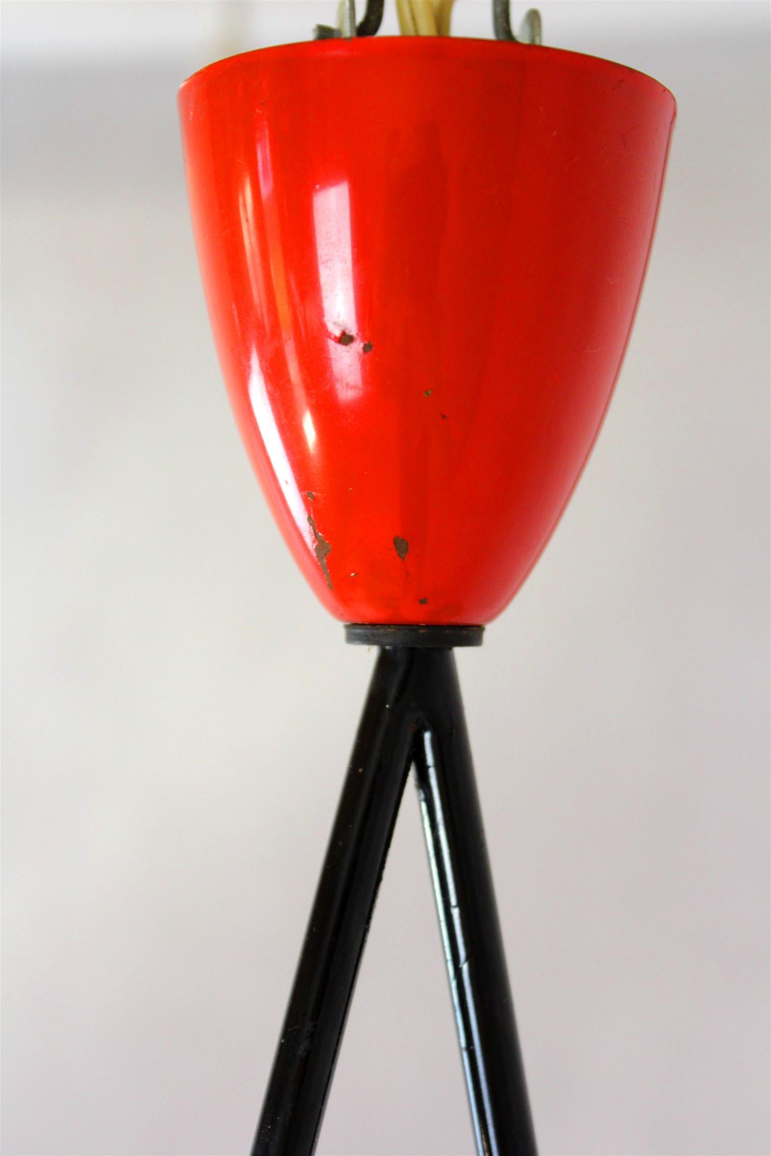 Mid-Century Modern Mid-Century Pendant Lamp by Josef Hurka for Napako, 1960s For Sale