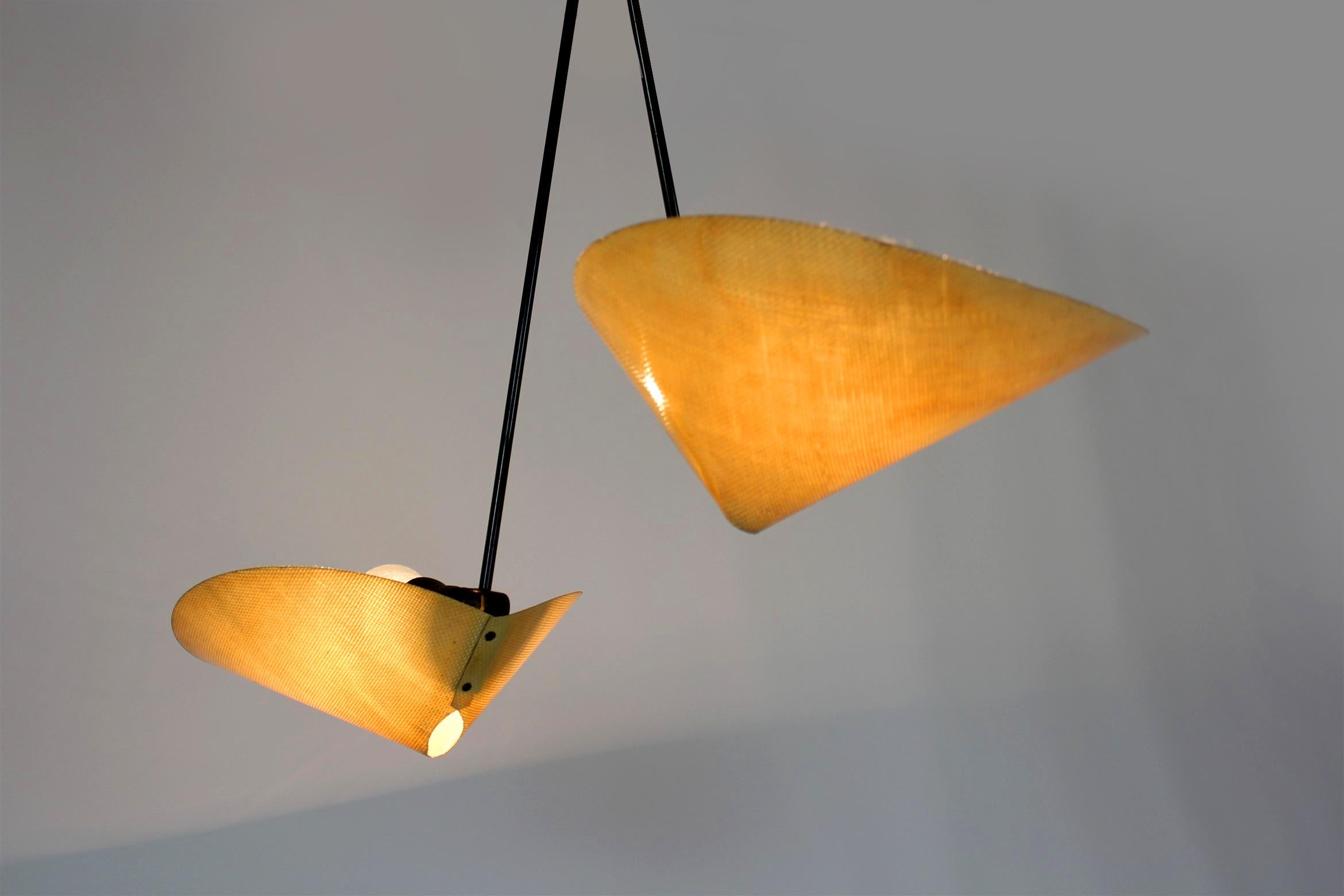 Mid-Century Pendant Lamp by Josef Hurka for Napako, 1960s For Sale 2
