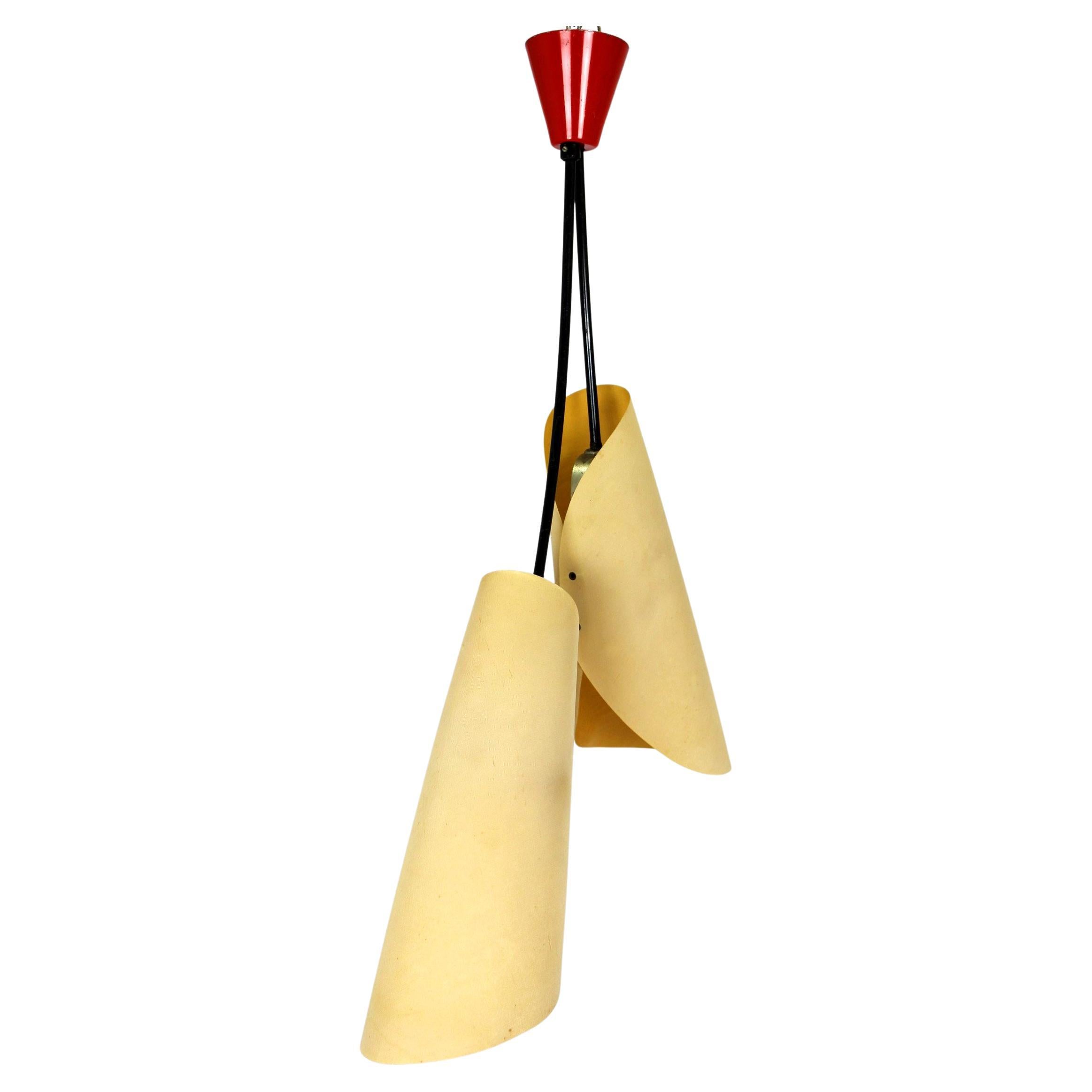 Mid-Century Pendant Lamp by Josef Hurka for Napako, 1960s For Sale