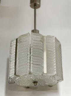 Lampada a sospensione di metà secolo di Kalmar Vienna, anni '50 ca.